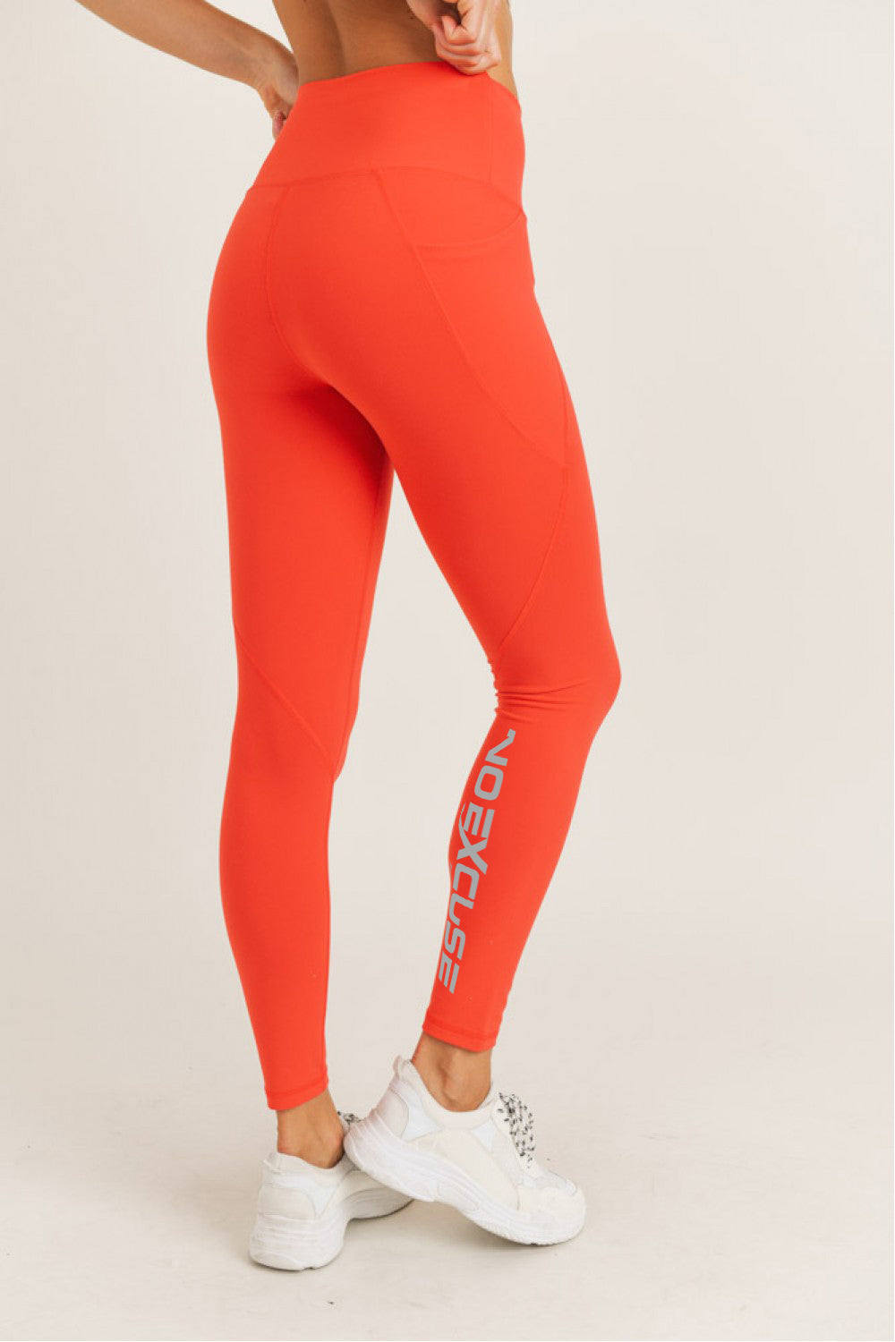 Tapered Band Essential Solid Highwaist Leggings