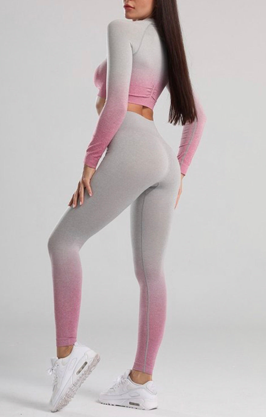 Seamless Stretch Gradient Yoga Pants