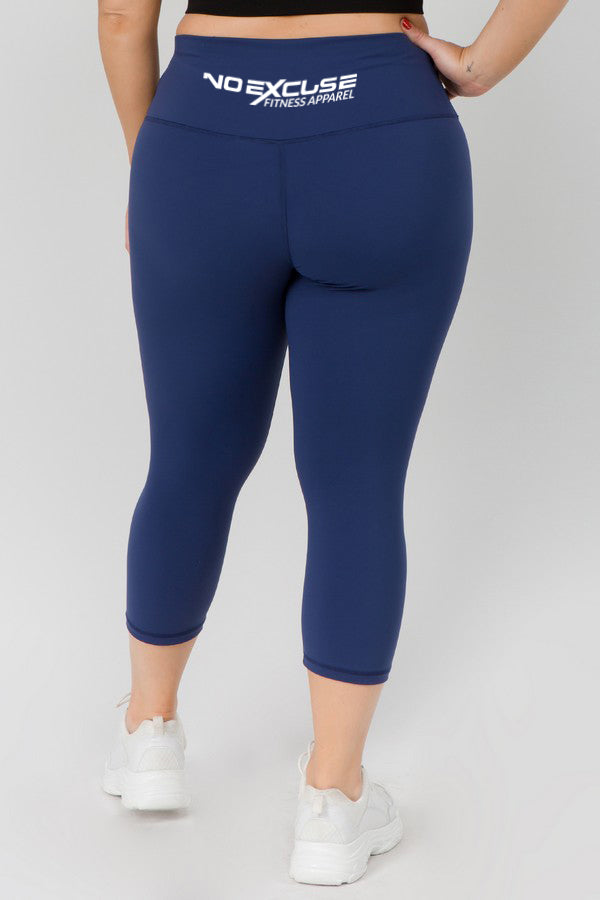 Women's Plus Active Buttery Soft Capri Leggings