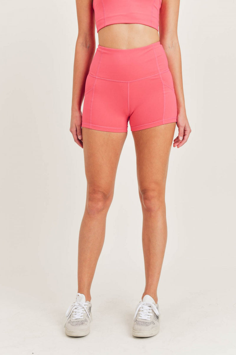 Essential Highwaist Athleisure Shorts