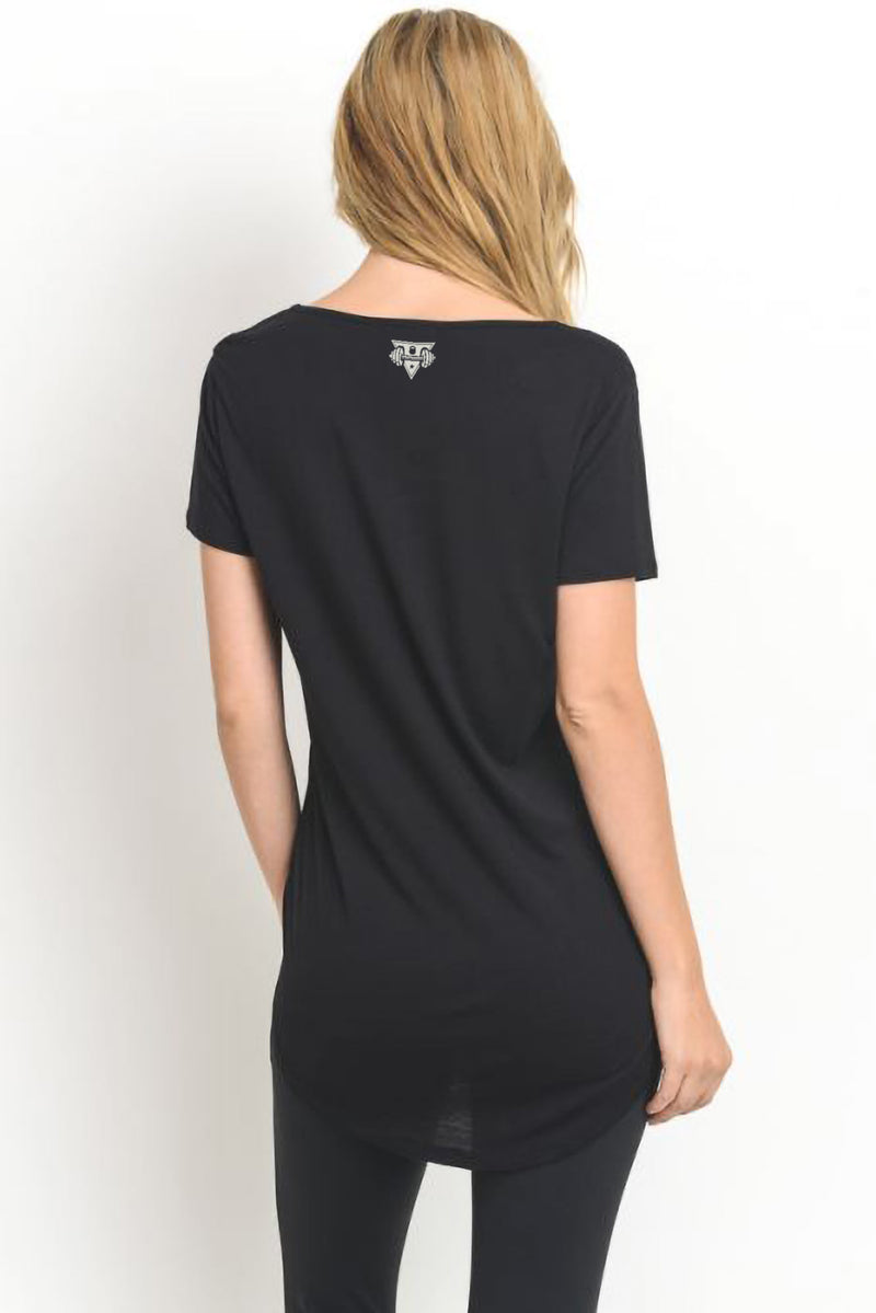 Tie Front Detail Top