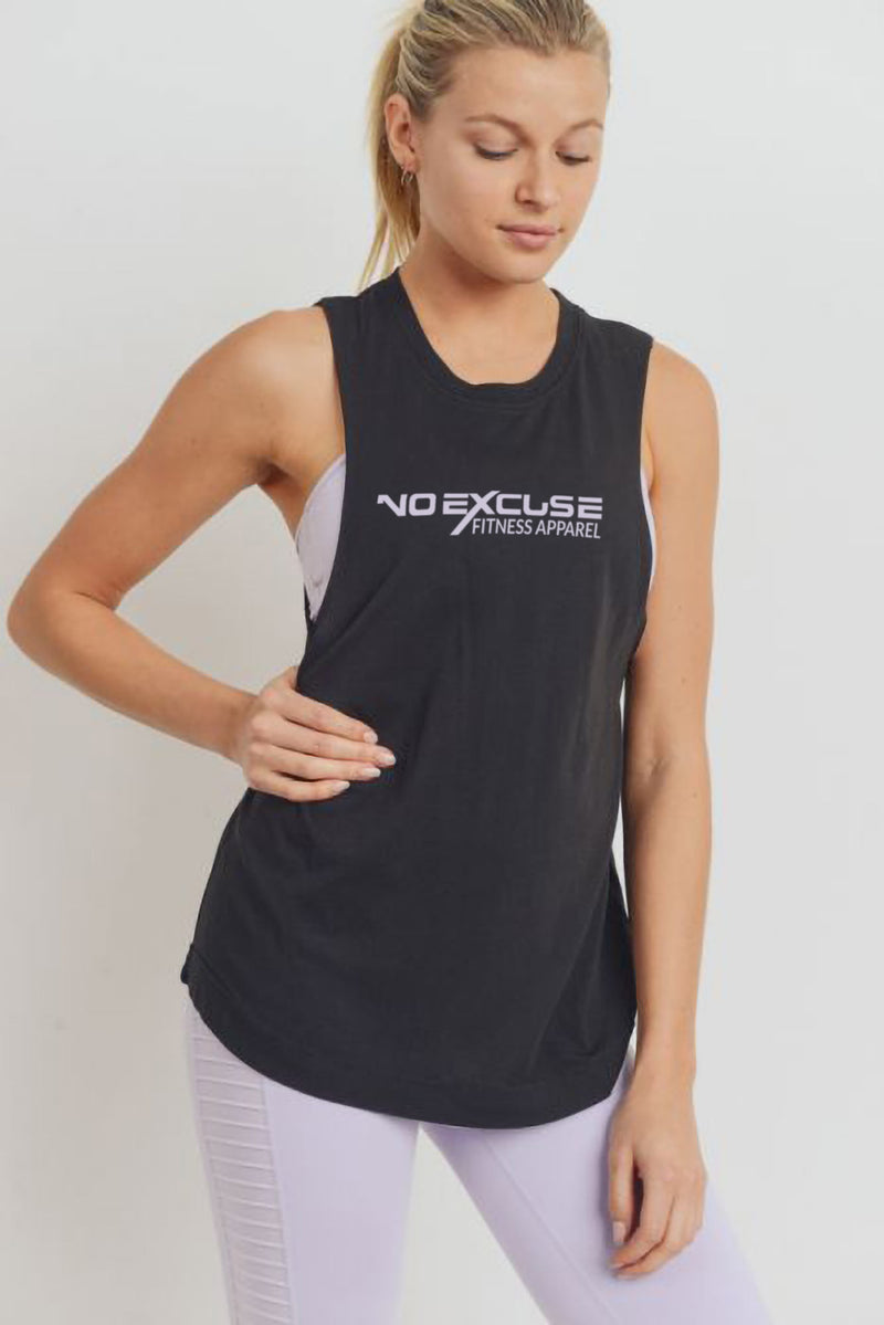 Essential Longline Muscle Tank